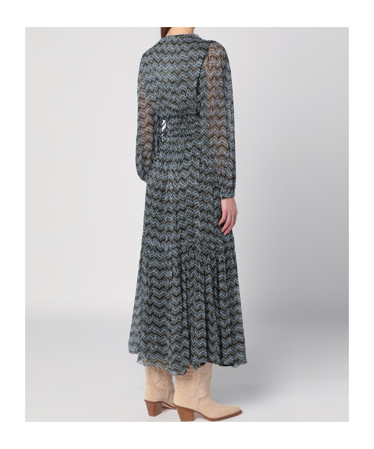 ISABEL MARANT ÉTOILE ISABEL MARANT ÉTOILE AMARA V-NECK MAXI DRESS