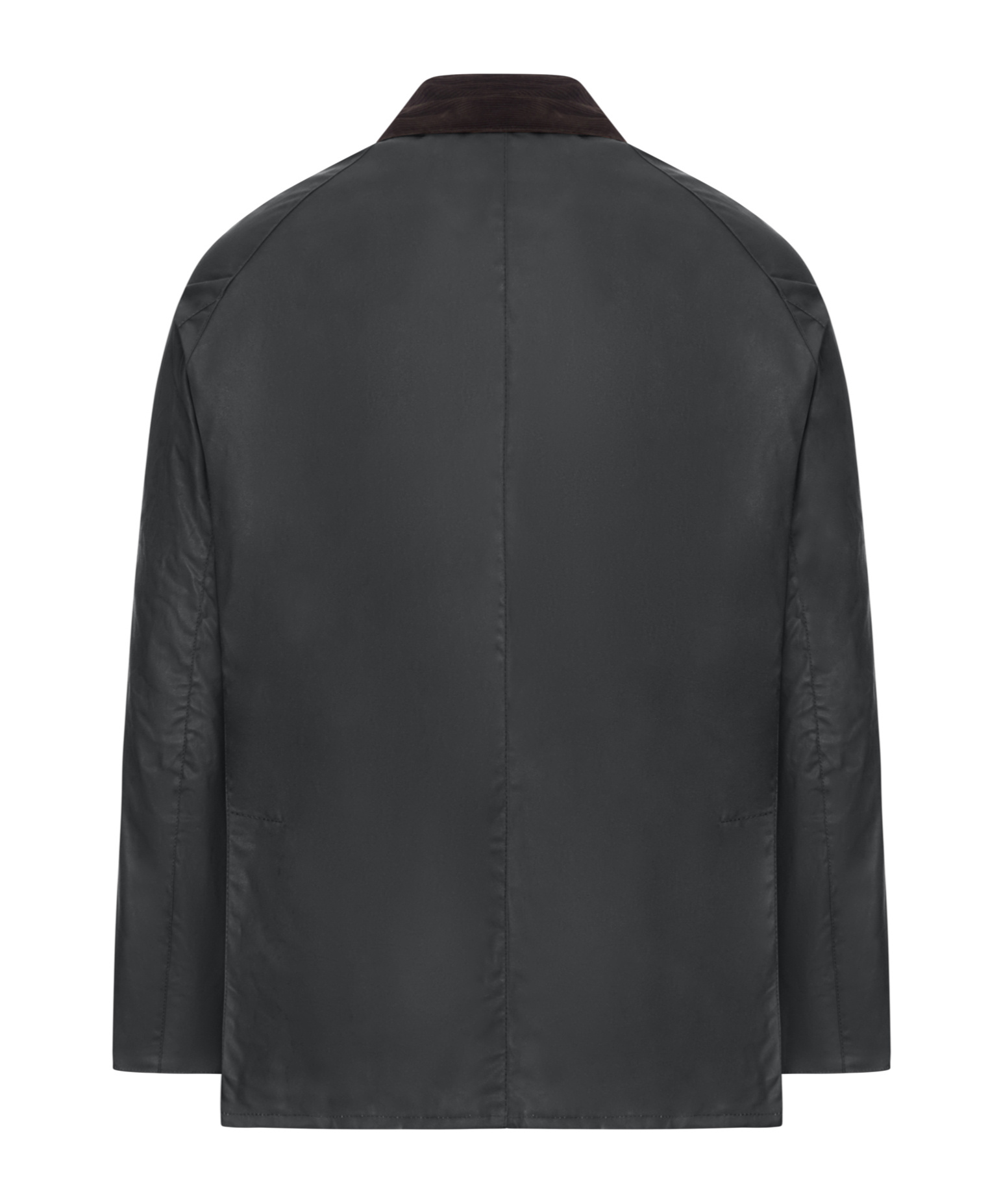Barbour Mens Sage Bedale Waxed-cotton Jacket In Black