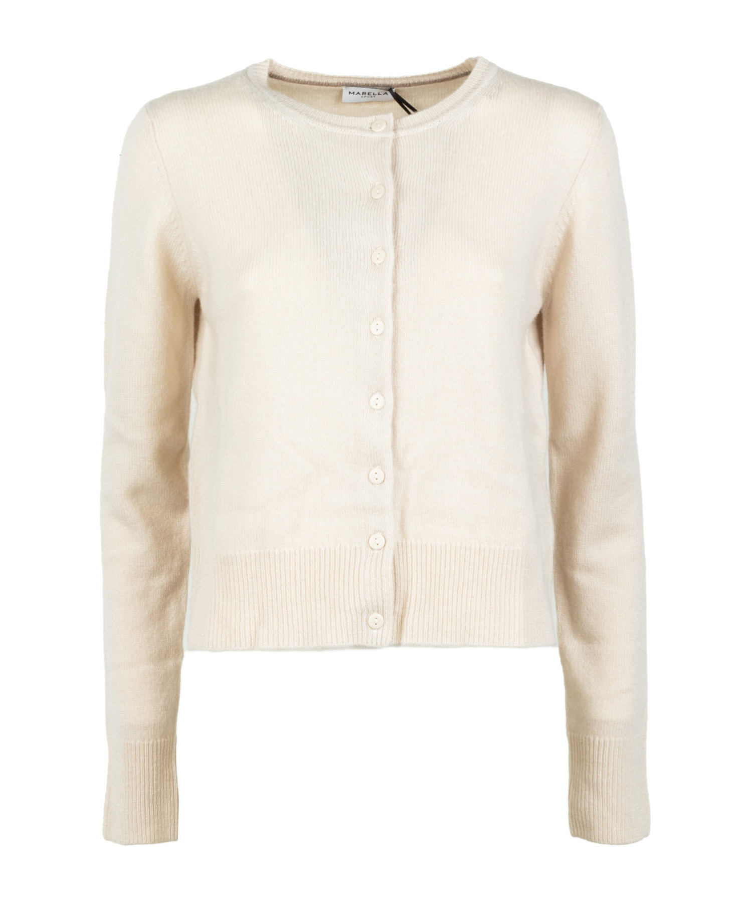 Marella Long-sleeved Cardigan In Multi