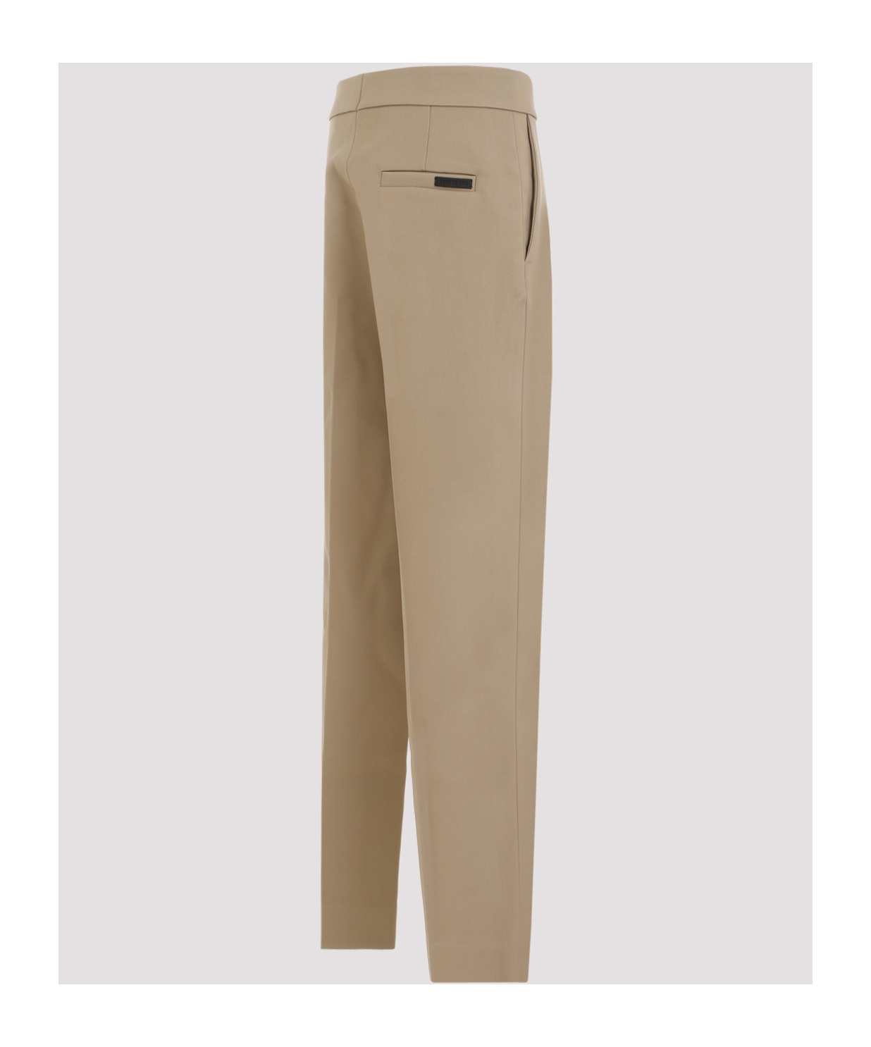 FEAR OF GOD LOGO-PATCH WOOL TROUSERS
