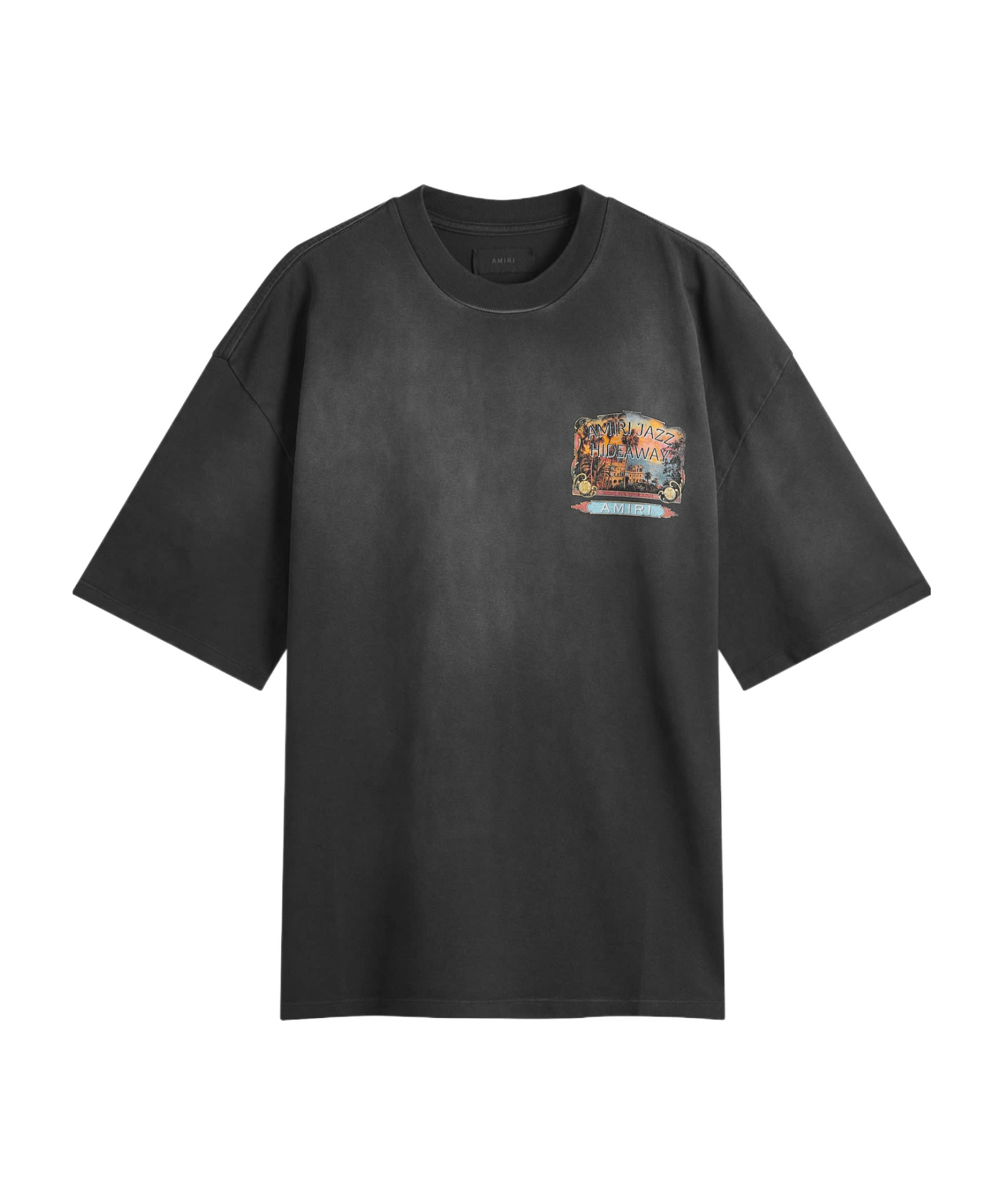 Amiri Pattern Printed T-shirt In Black