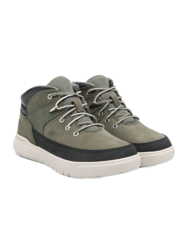 Timberland Round Head Boots In Gray