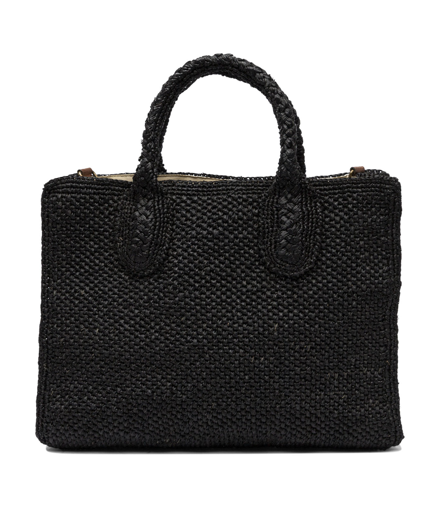 Ibeliv Double Handle Shoulder Bag In Black