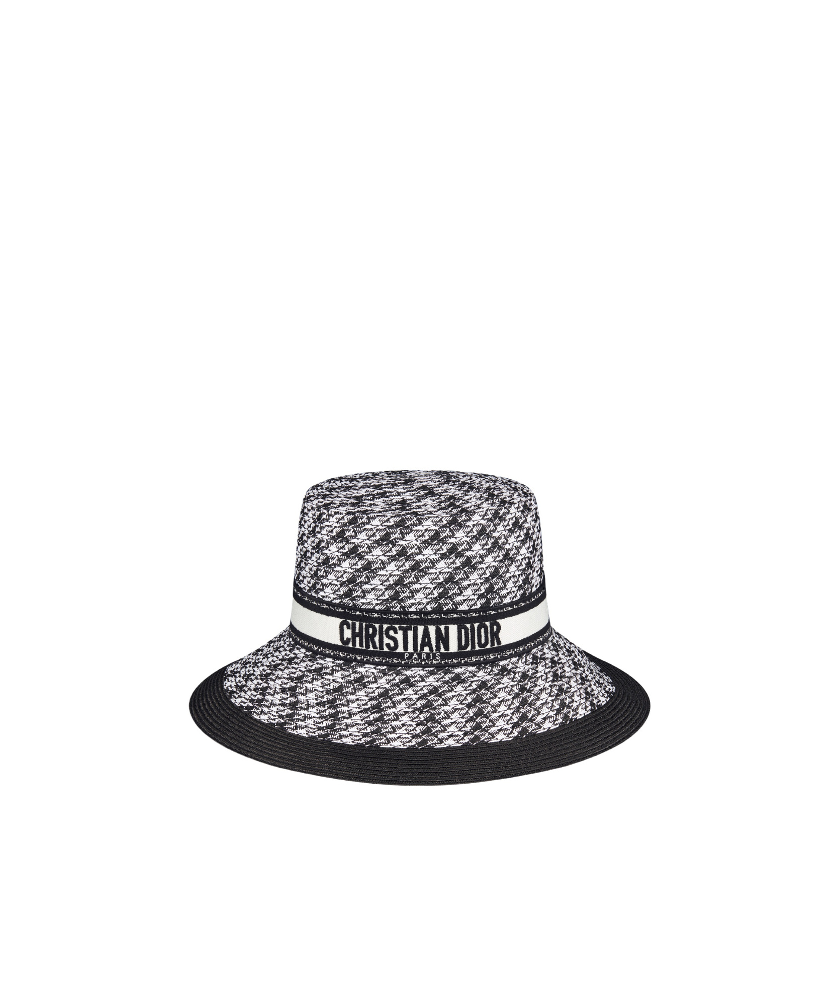 Dior D-bobby Wide Brim Hat In Black