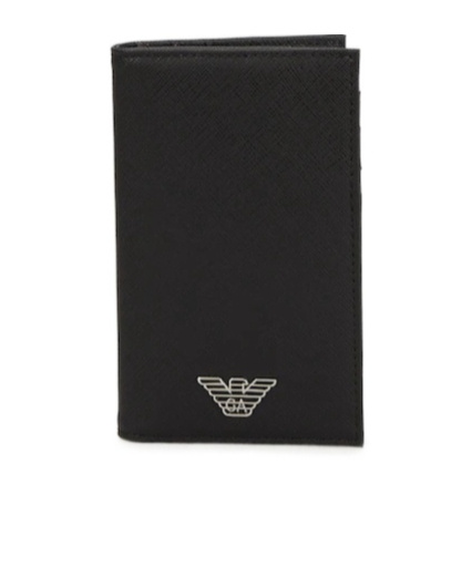 Emporio Armani Bifold Wallet In Black