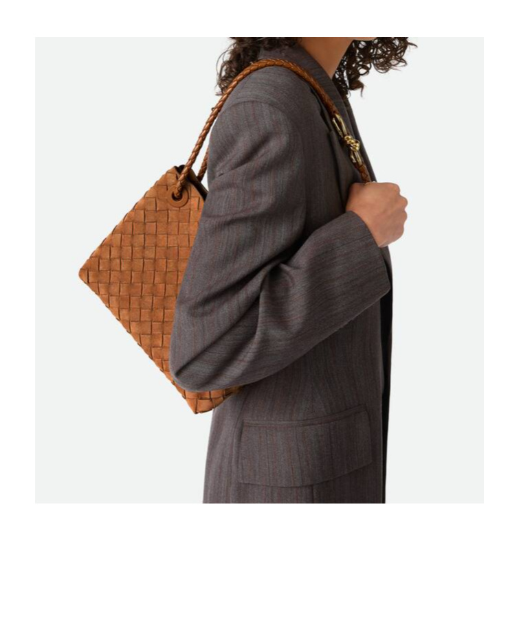 Bottega Veneta Small Andiamo In Orange