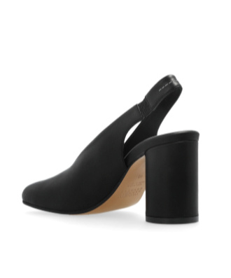 Shop Mm6 Maison Margiela 10mm Slingback Pumps In Black