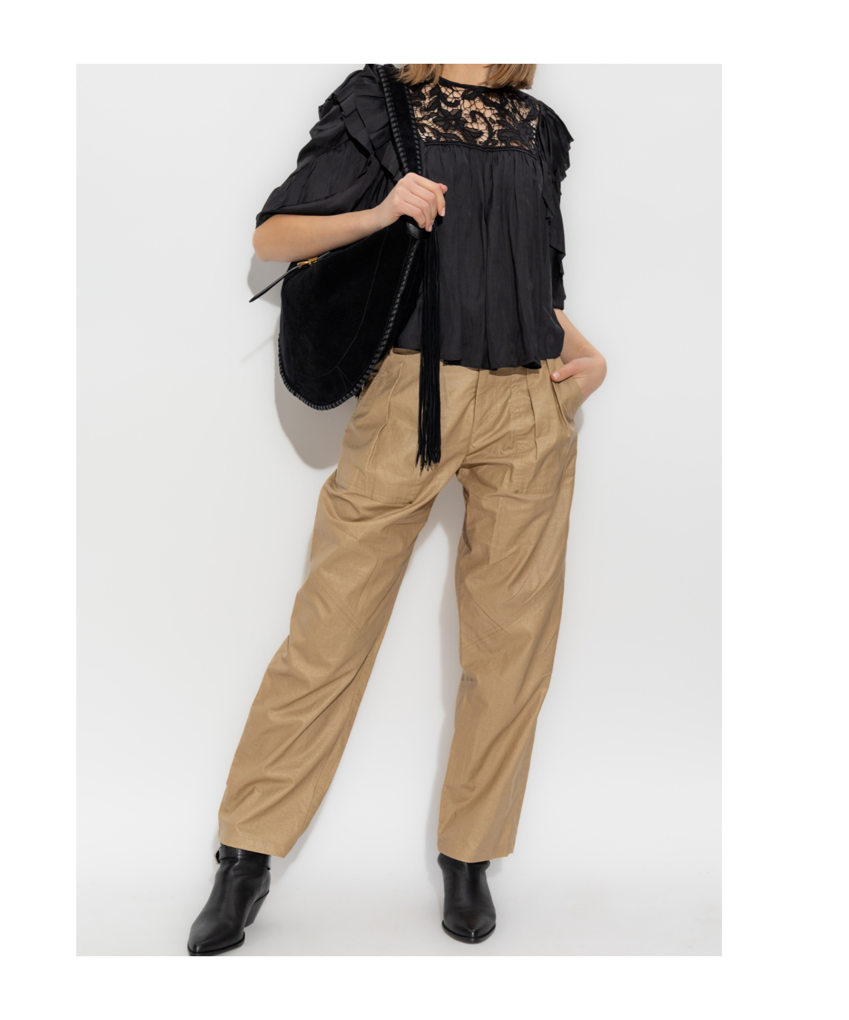 Isabel Marant Short-sleeved T-shirt In Black