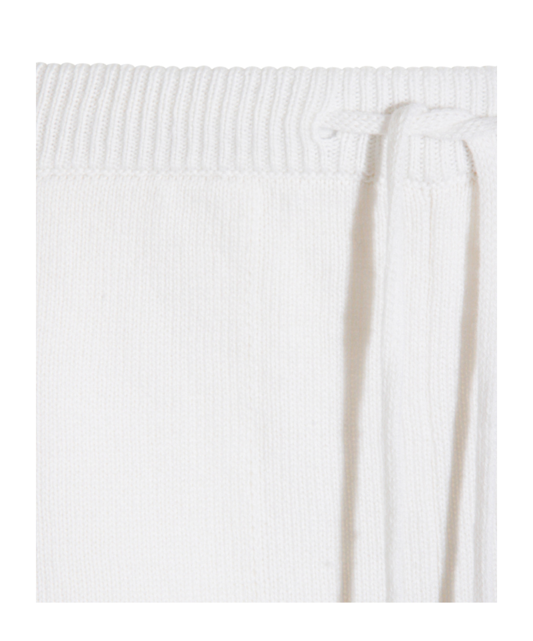 Antonelli Drawstring Straight Trousers In White