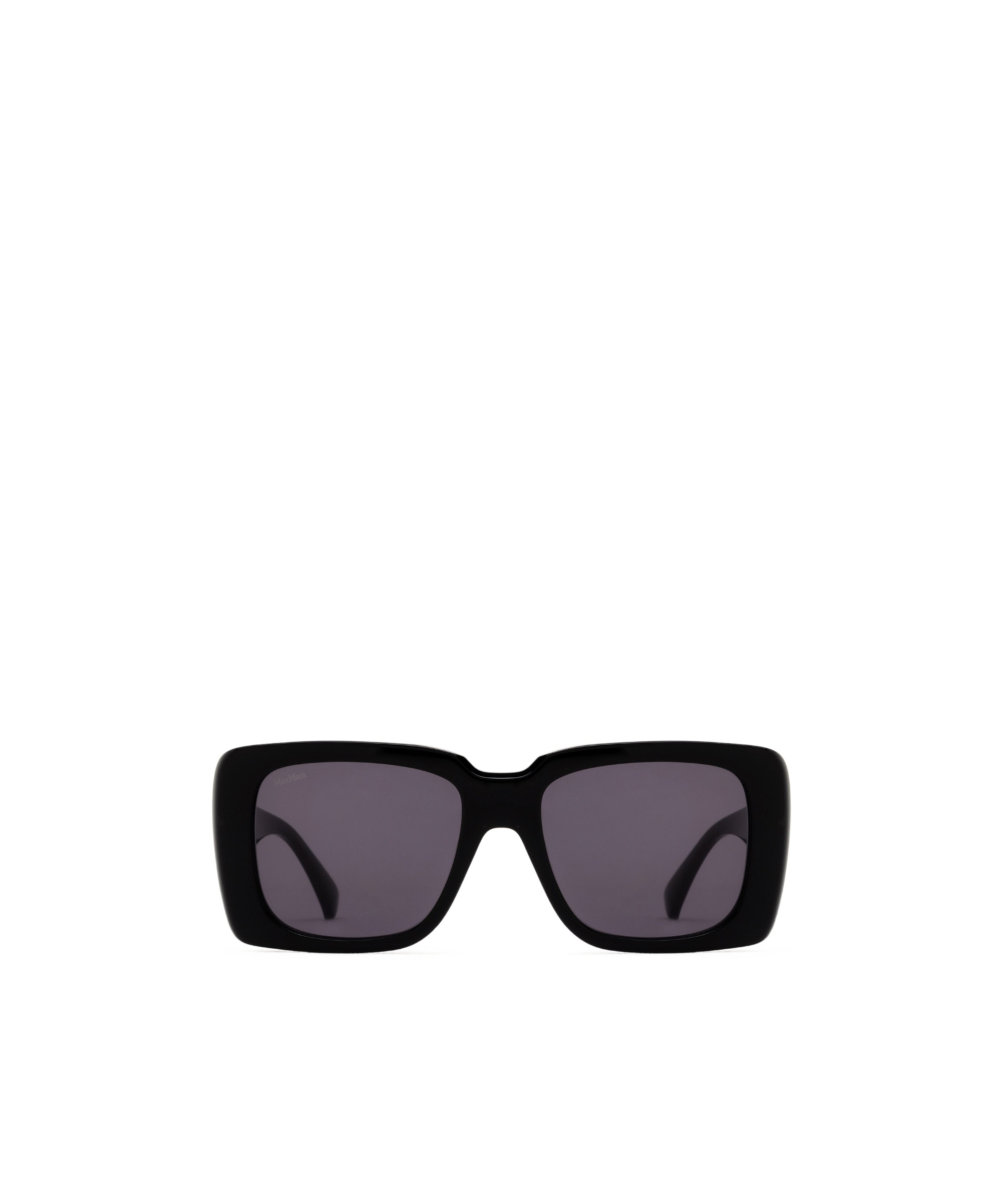 Max Mara Square Frame Sunglasses In Black