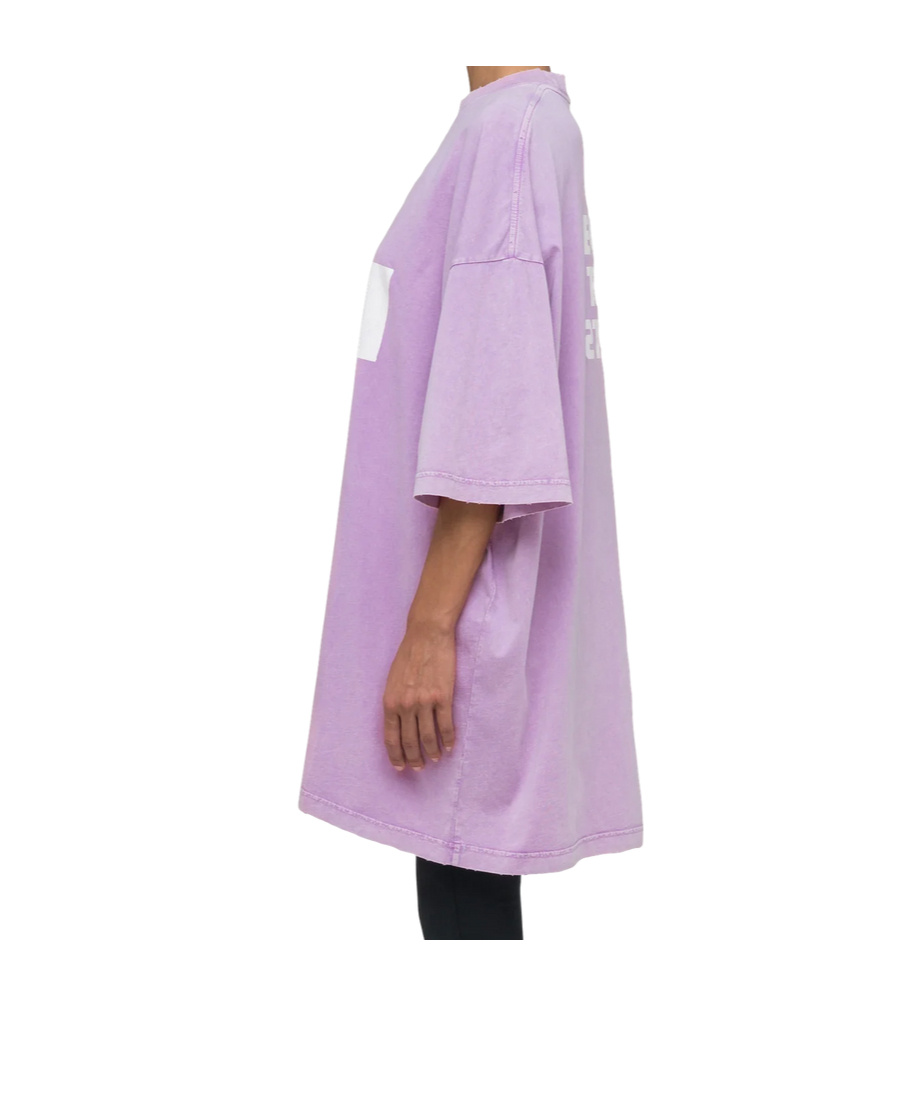 032c Pink Point Zero Oversized T-shirt In Purple