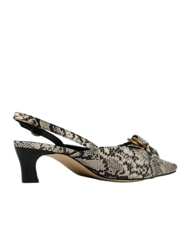 Michael Michael Kors Jaden Embossed Slingback Pumps In Multi
