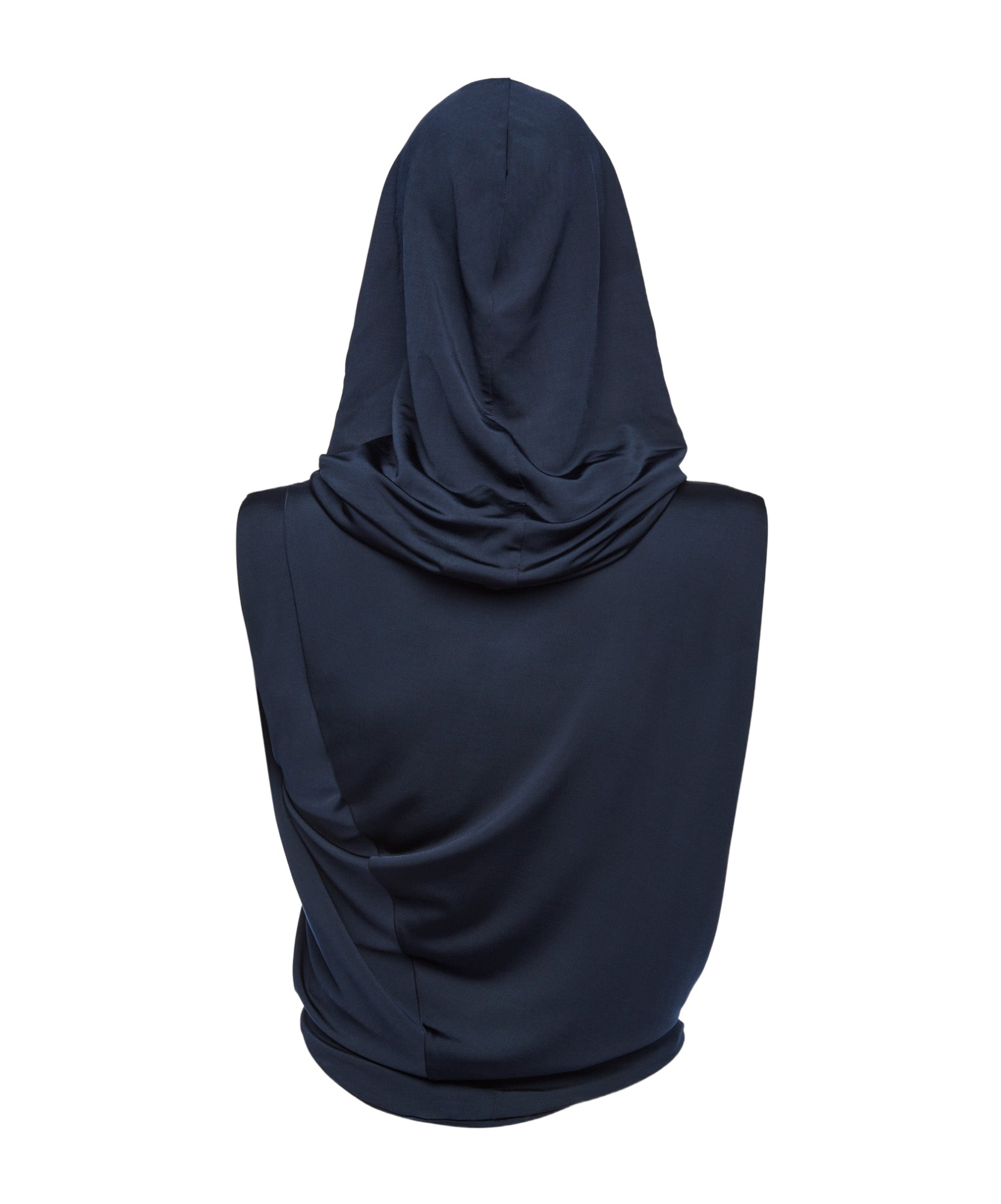 MAGDA BUTRYM HOODED DRAPING BLOUSE