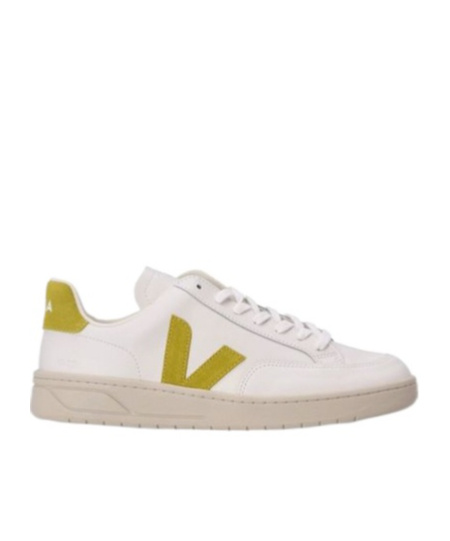 Veja Campo Chromefree Leather Sneakers In White