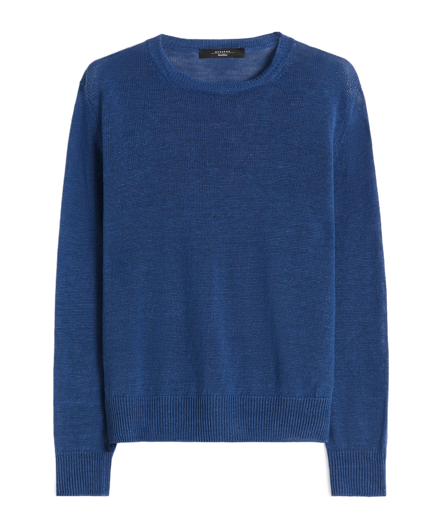 Weekend Max Mara Long-sleeved Sweater In Blue