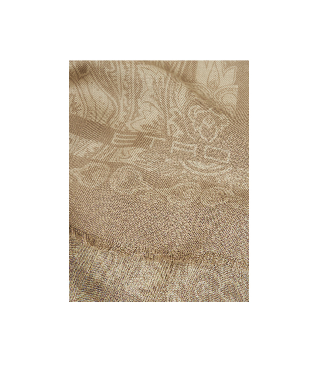 Etro Pattern Scarf In Nude