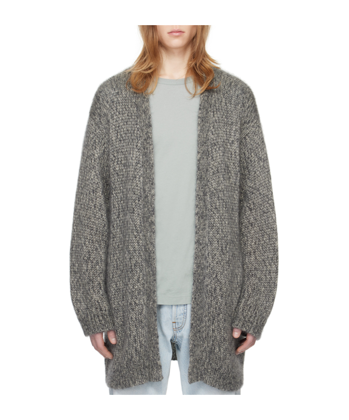 The Row Fessega Cardigan In Gray