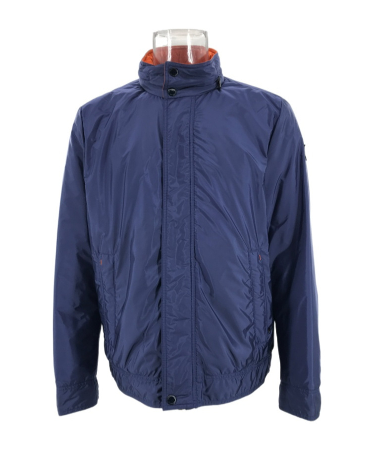 PAUL & SHARK PATCH AND STAND-COLLAR COTTON DRESS