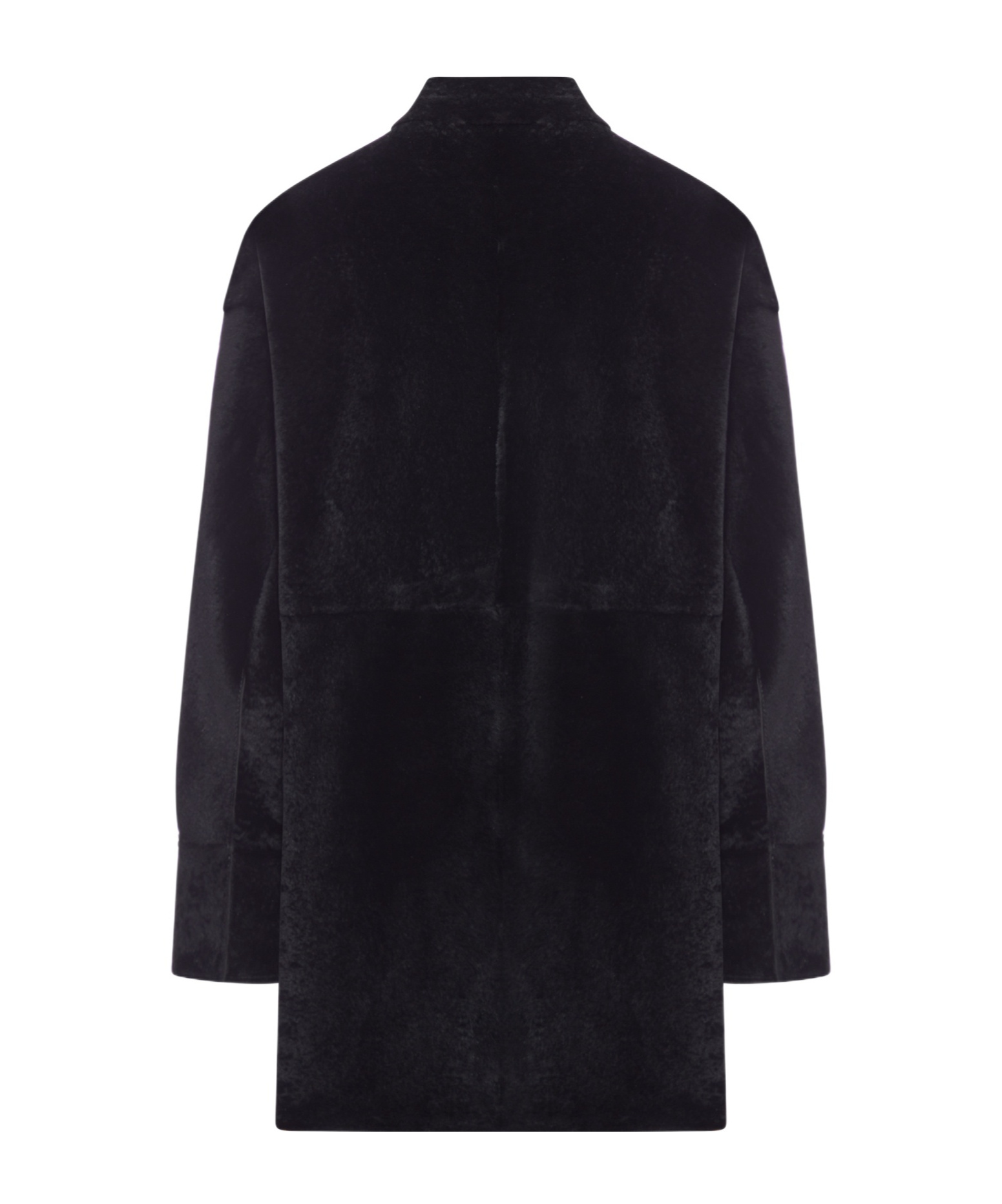 Salvatore Santoro Oversized Leather Jacket In Black