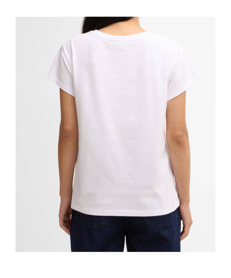 Barbour Hartland T-shirt In White