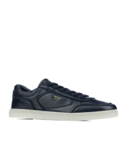 Prada Lace-up Low-top Sneakers In Blue