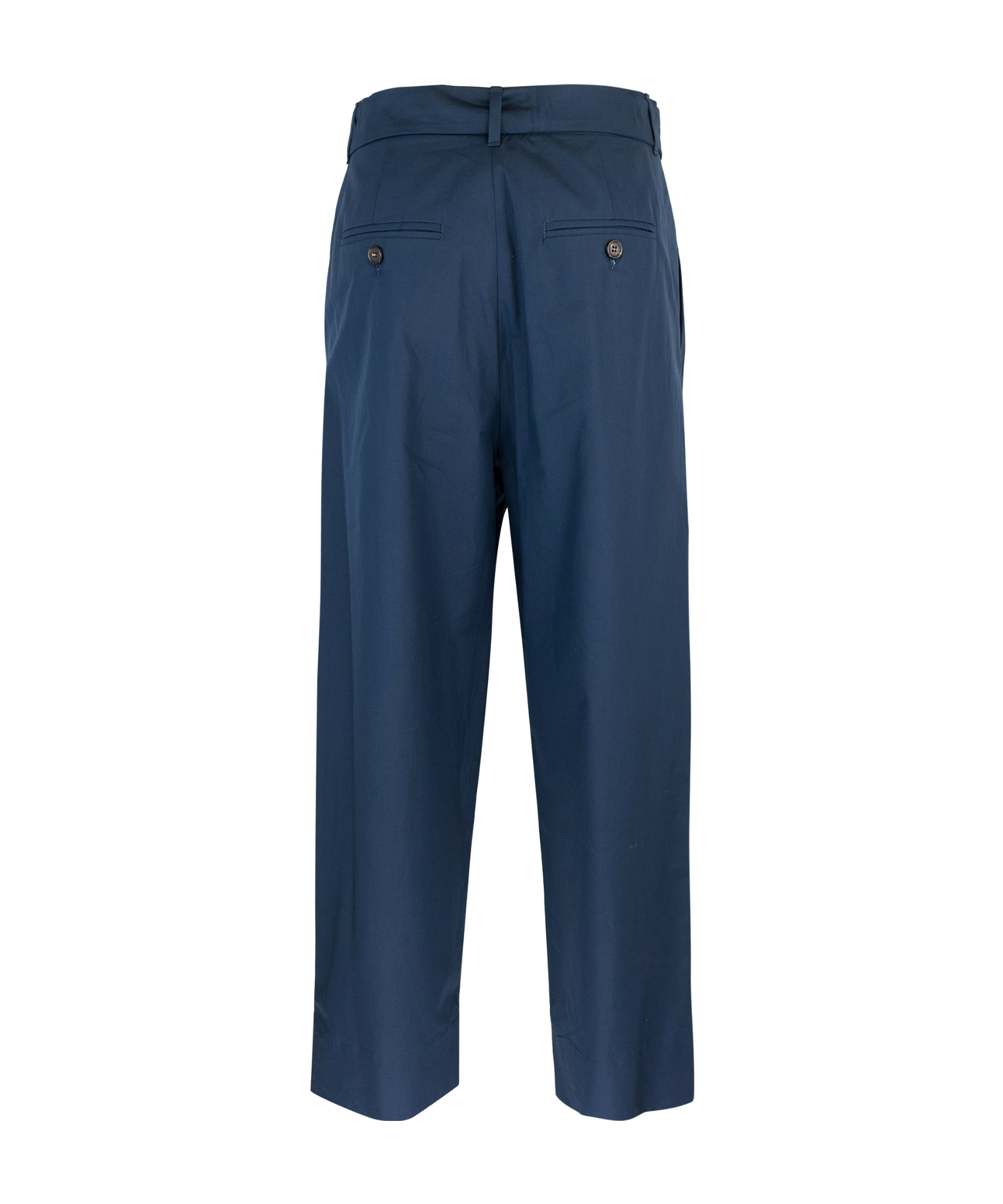 Max Mara Pocket Casual Pants In Blue