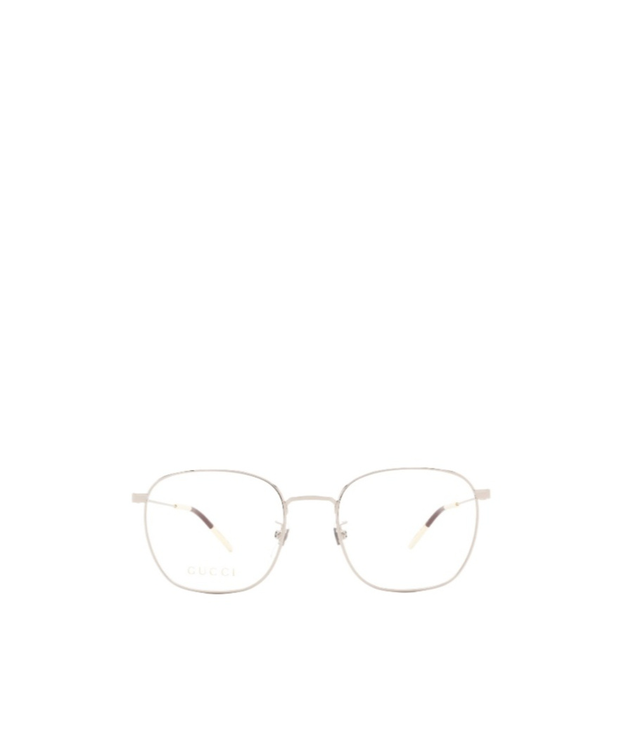 Gucci Square-frame Glasses In Silver