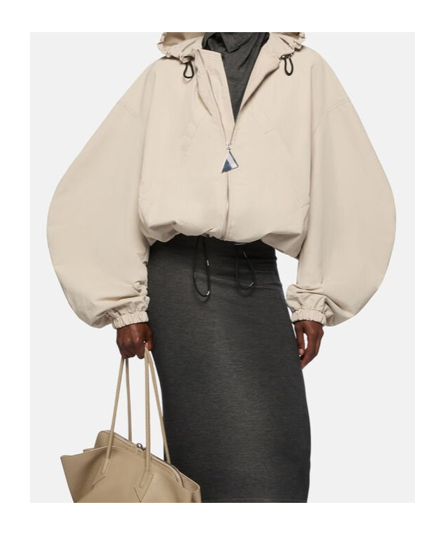 Attico Bomber Ice In Neutral