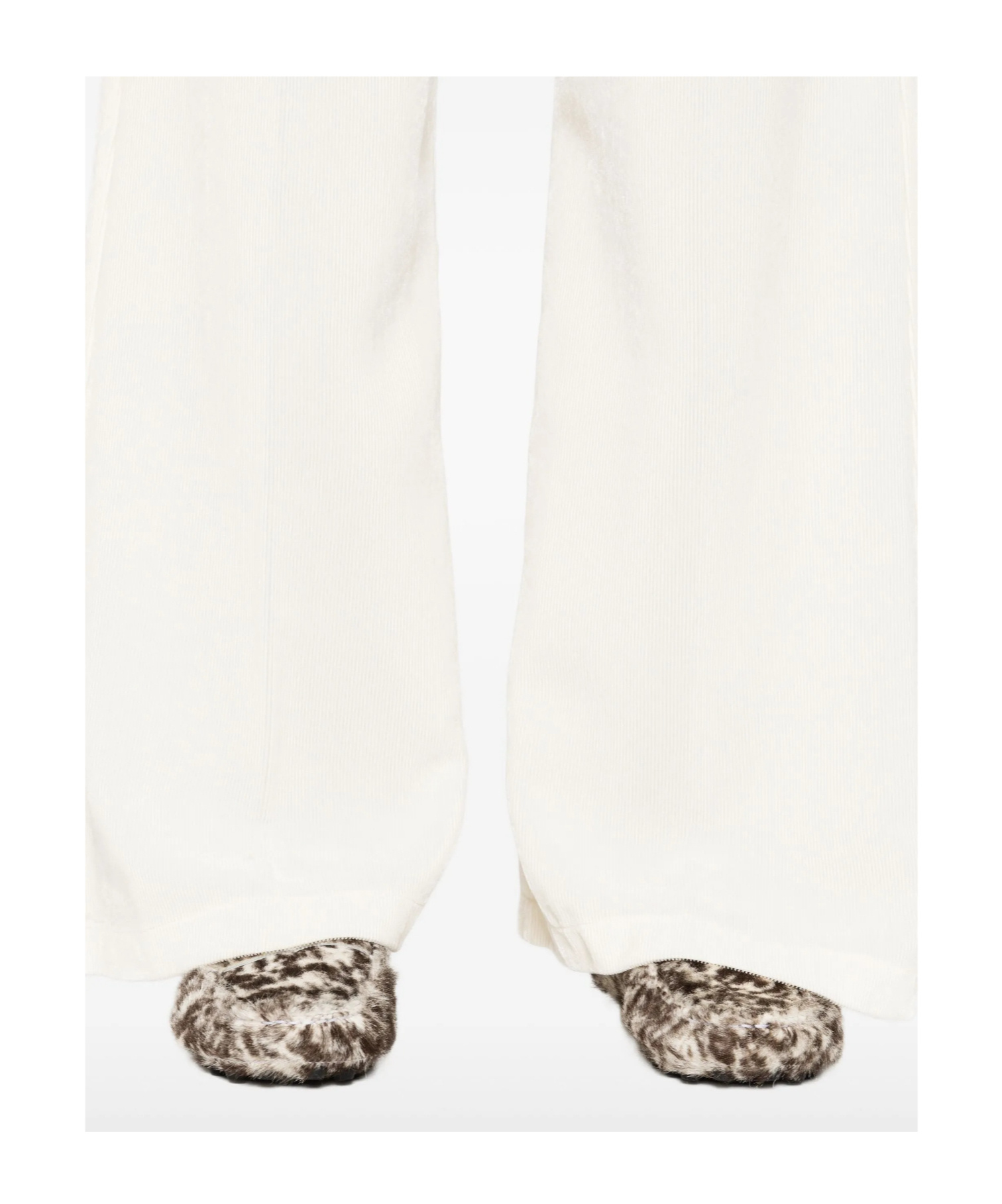 Forte Forte Wide-leg Casual Pants In White