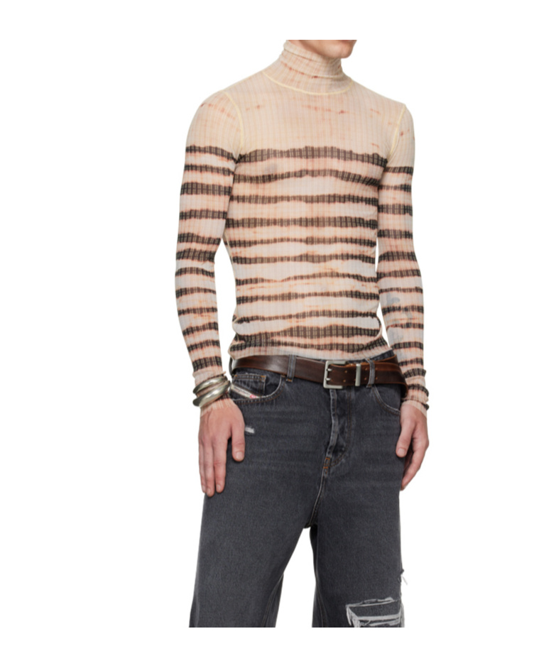 Jean Paul Gaultier Knwls Edition Turtleneck In Multi