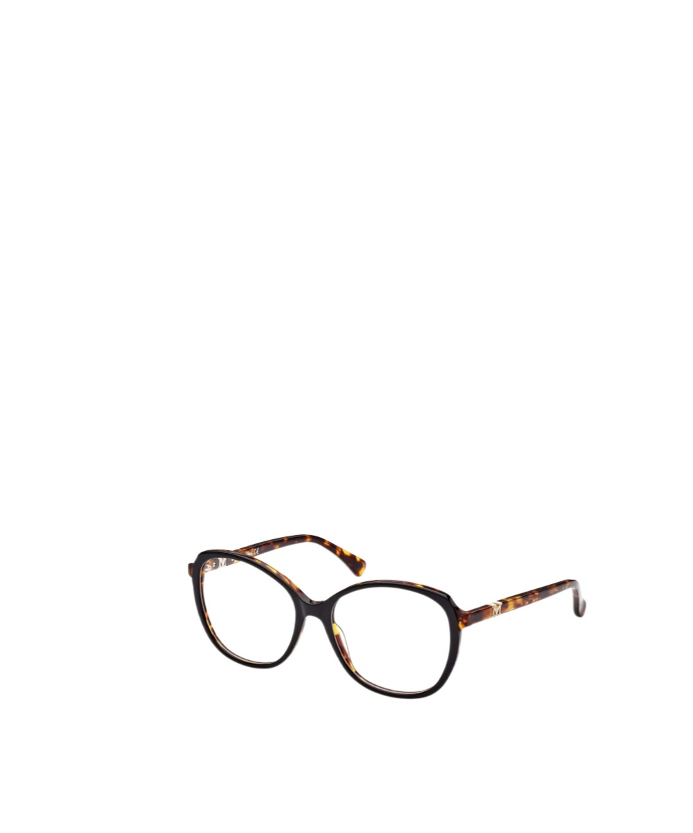 Max Mara Logo Flat Mirror In Black