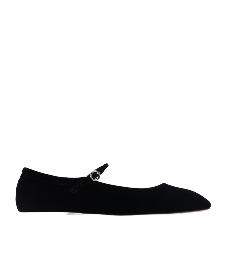 Aeyde Mary Jane Shoes With Flat Soles In Black