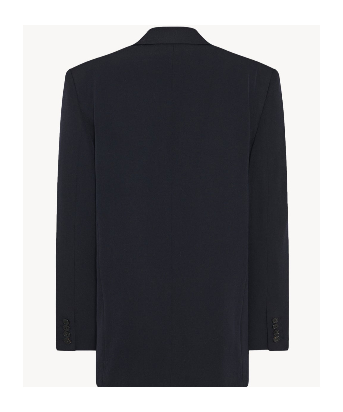 The Row Wool Suit Coat In Black