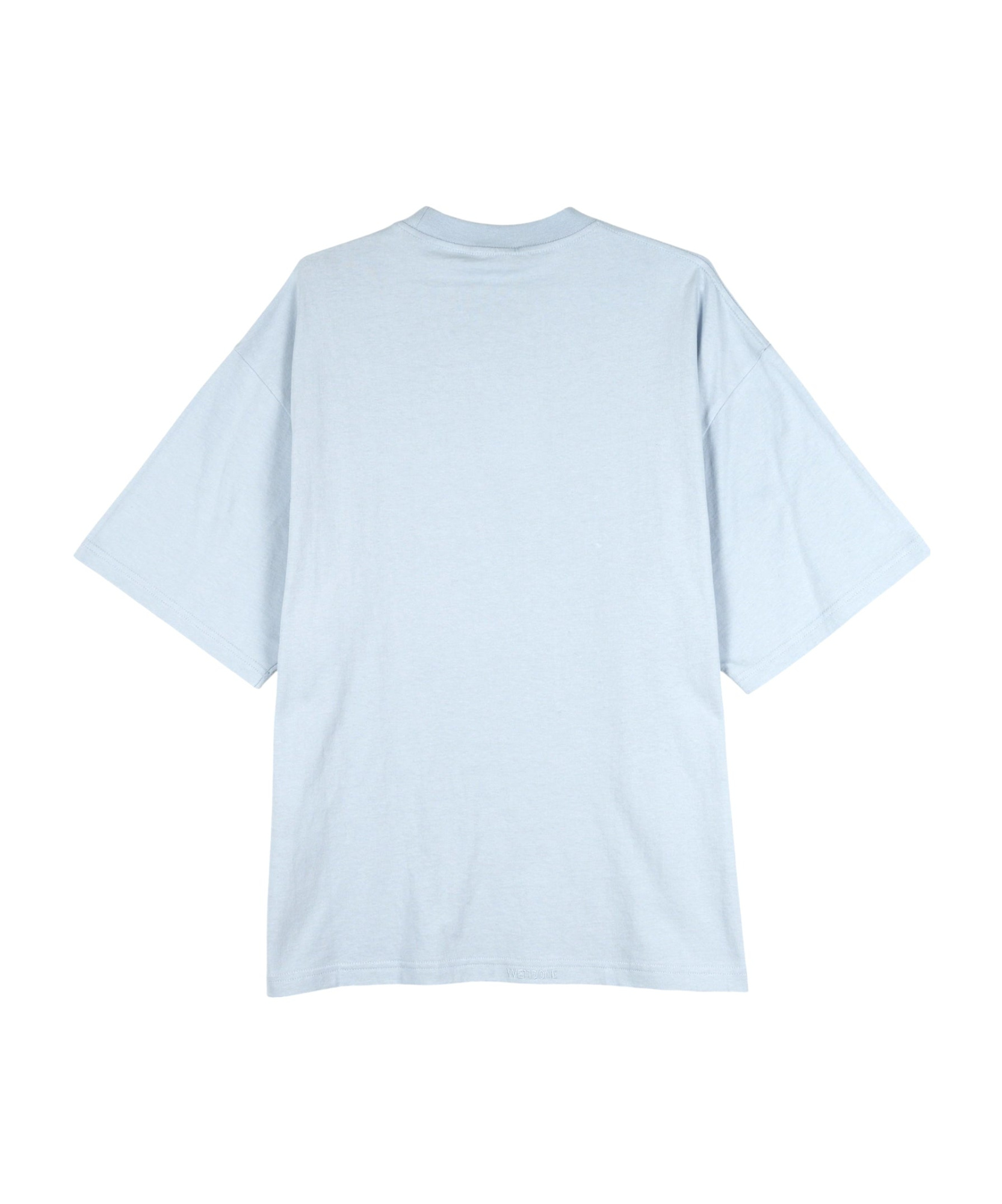 We11 Done Monster Drawing T-shirt In Blue