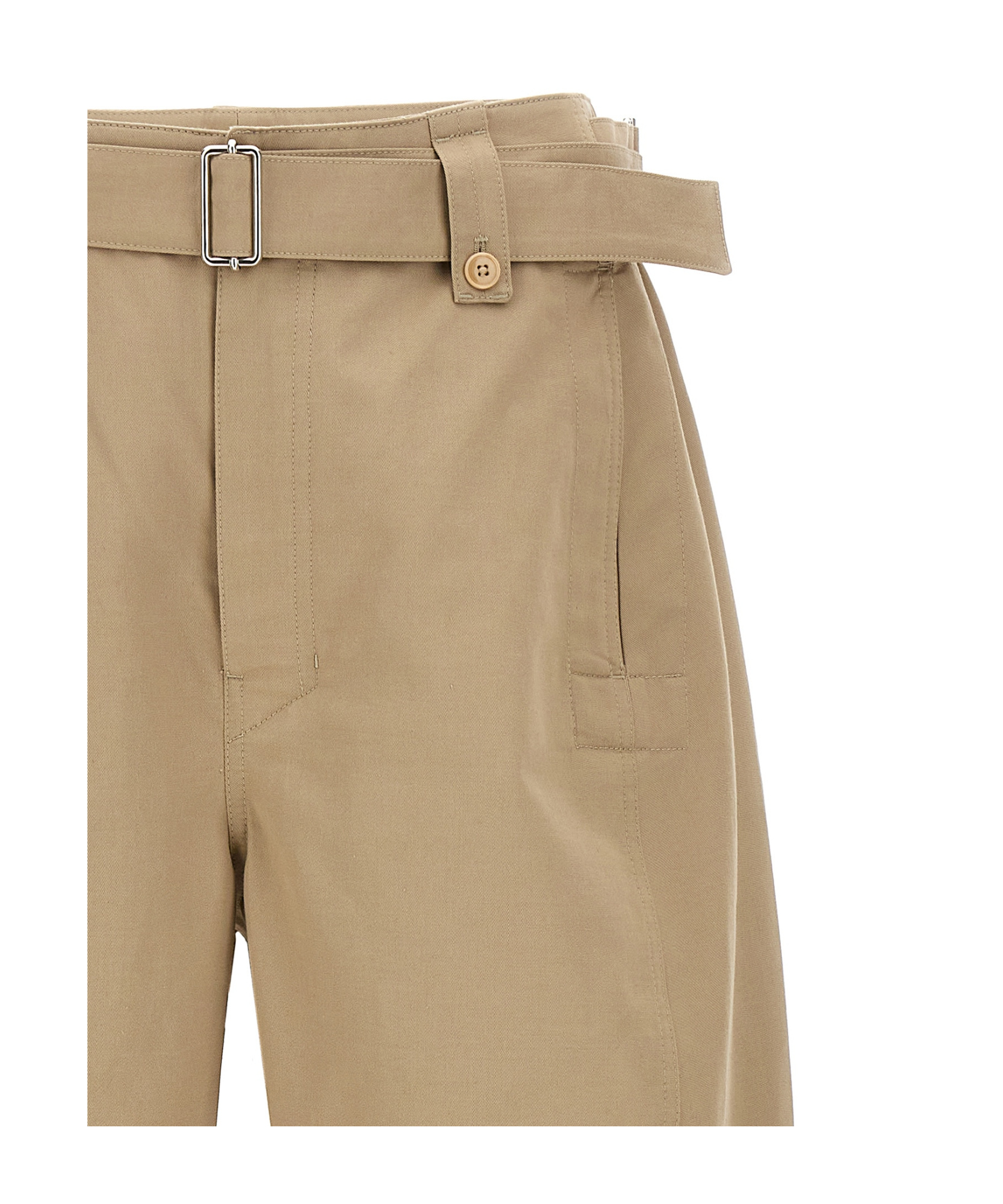 LEMAIRE TWISTED PLEATED TROUSERS