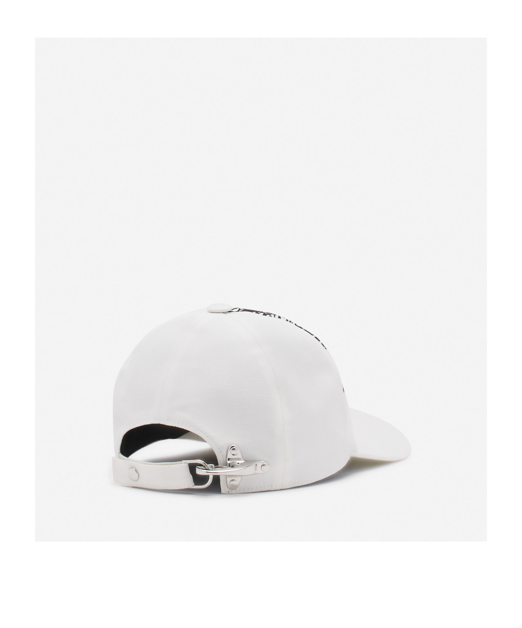 Lanvin Eagle-print Baseball Cap In White