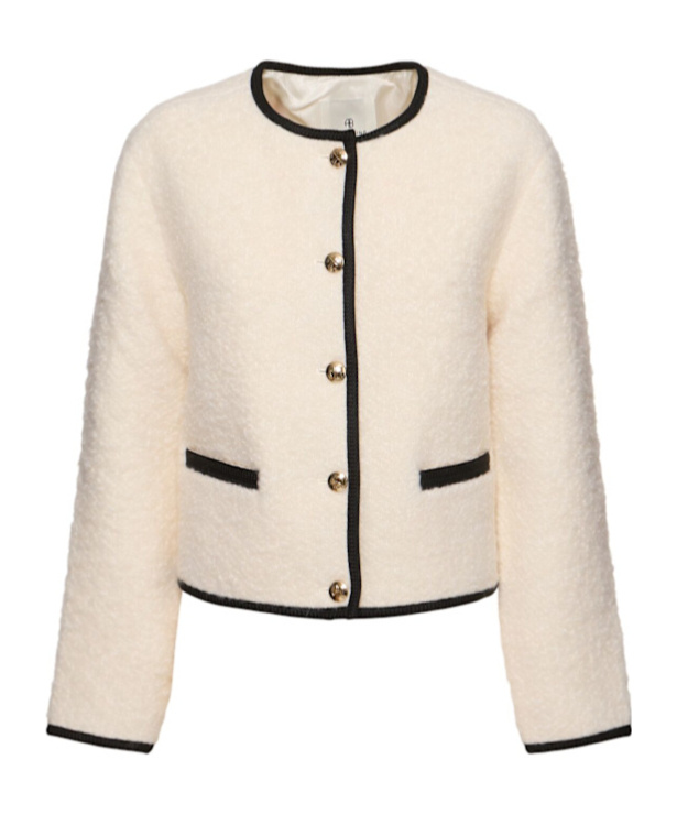 ANINE BING LONG-SLEEVED CASUAL JACKET