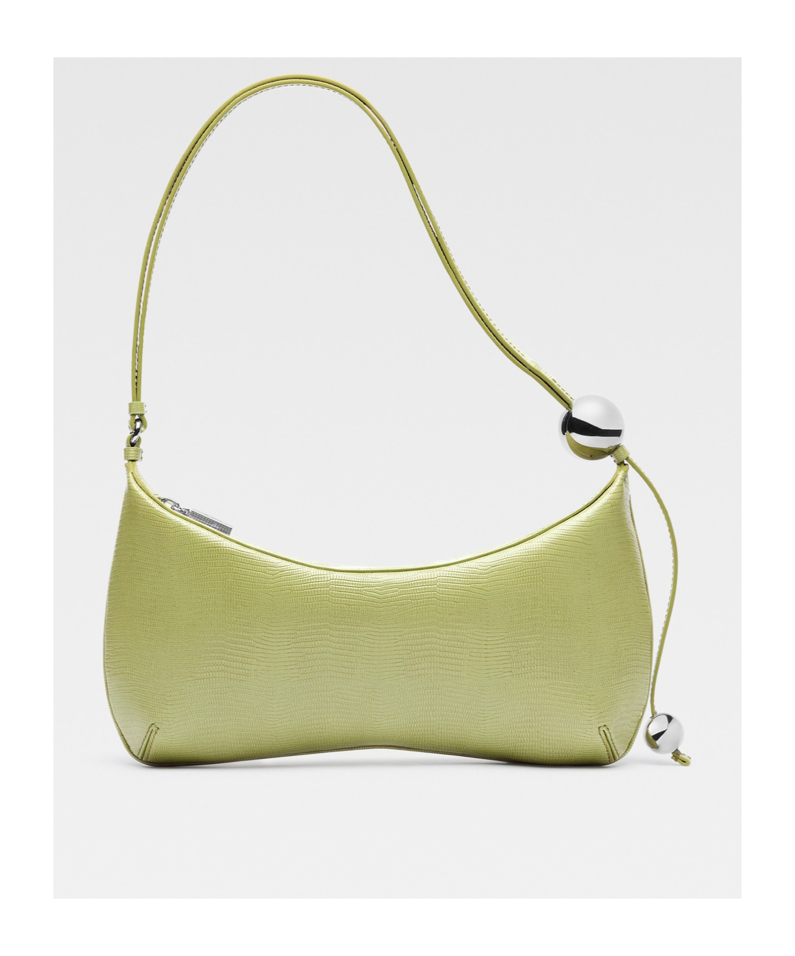 Jacquemus Le Bisou En Cuir In Nude