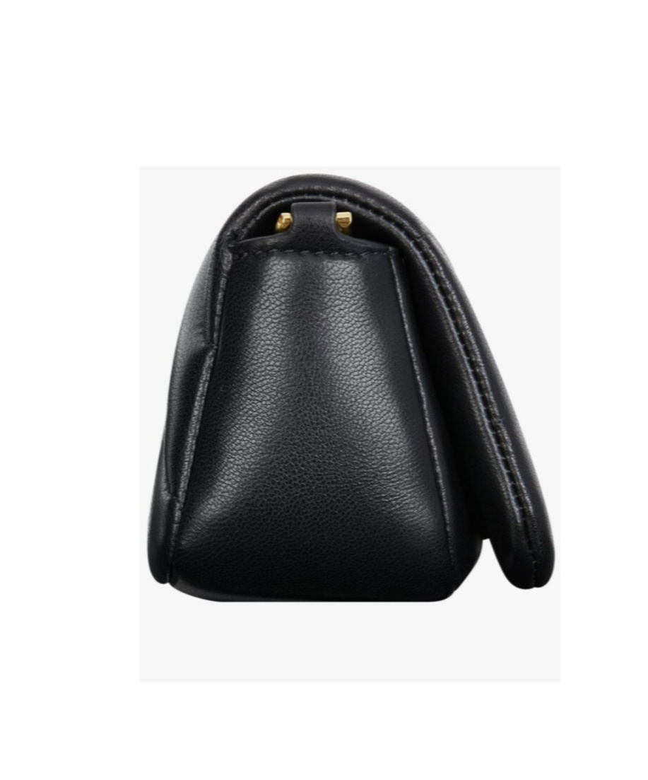 Givenchy Micro 4g Liquid Quilted Shoulder Bag In Black