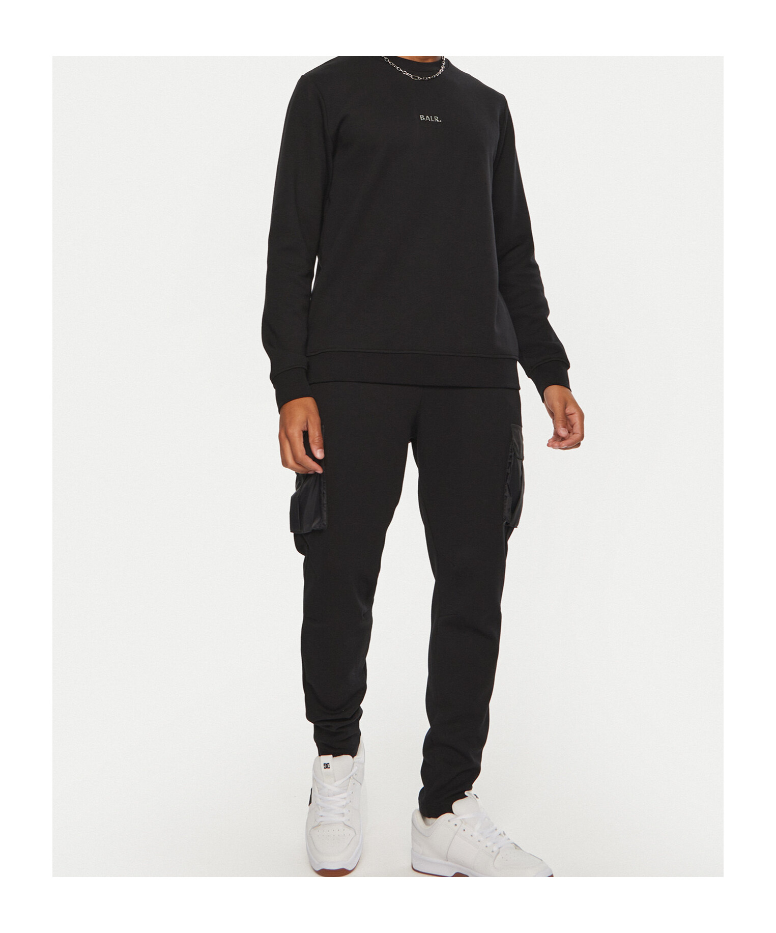 Balr. Elastic Waist Sweatpants In Black