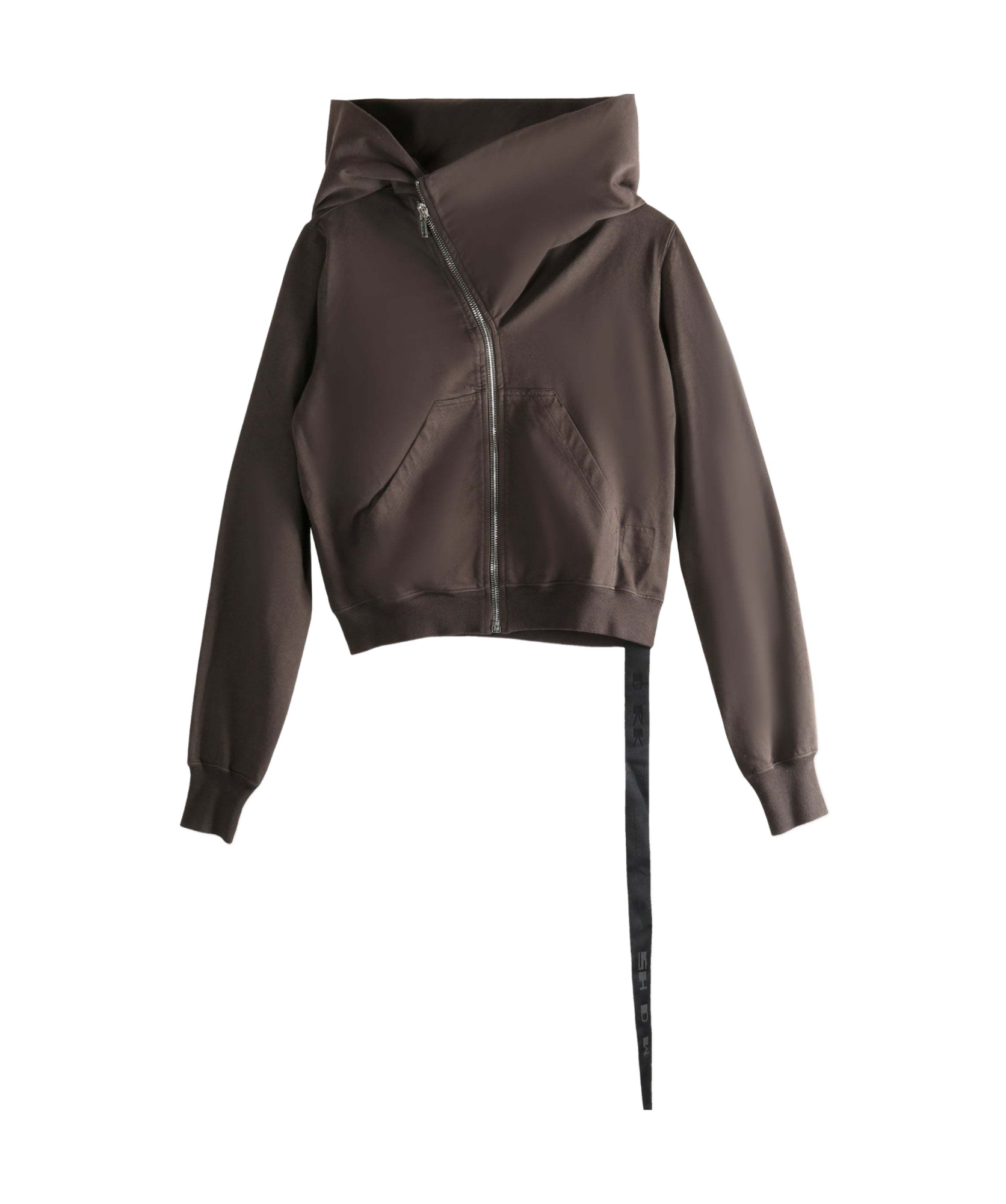 Rick Owens Drkshdw Long-sleeved Sweatshirt In Brown