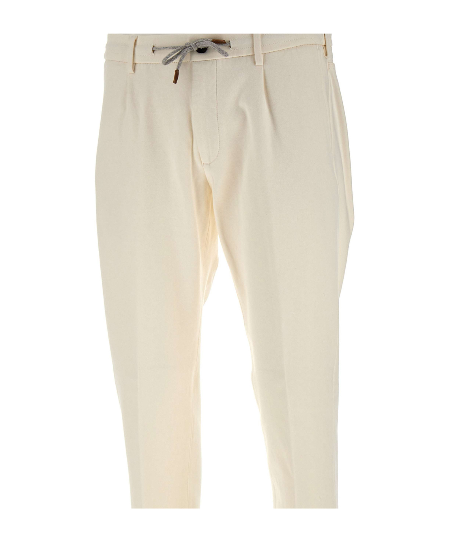 Eleventy Drawstring-waist Tapered Trousers