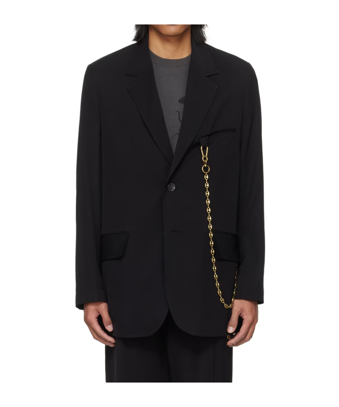 Song For The Mute Black Chain Blazer
