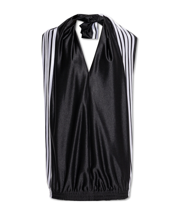 Balenciaga Short Dress With A V-neckline