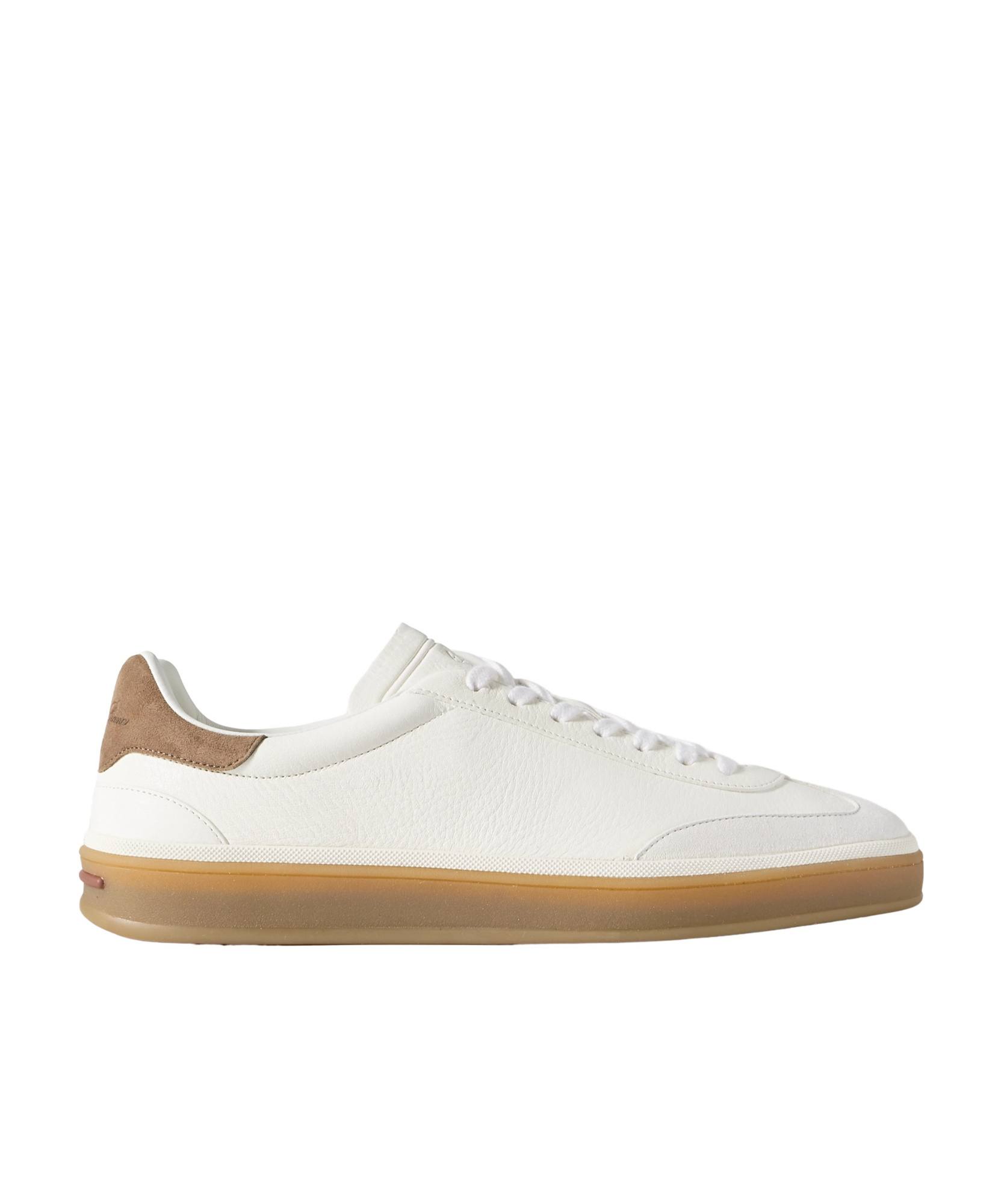 Loro Piana "tennis Walk" Low-top Sneakers In White