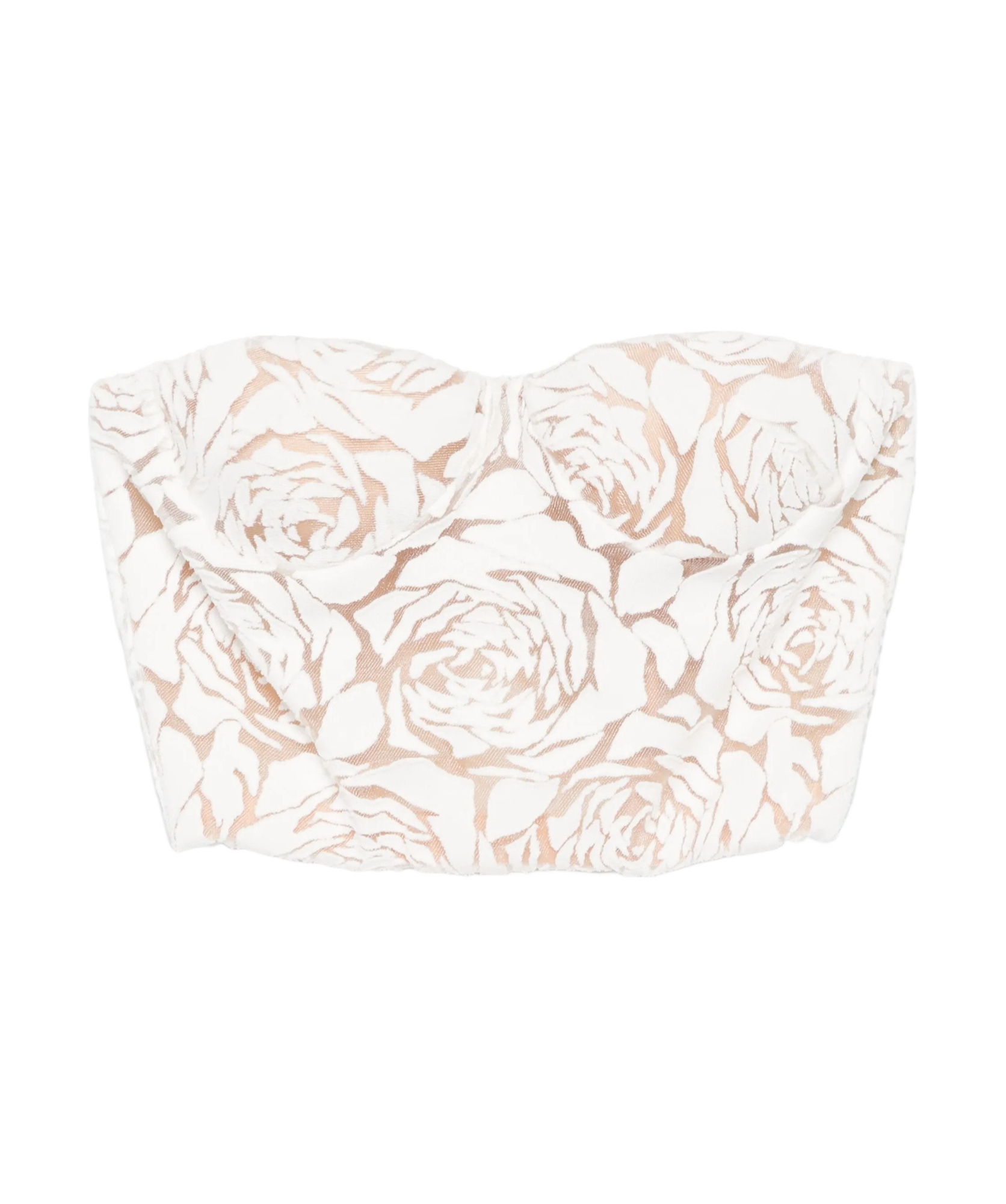 Ermanno Scervino Floral-motif Crop Top