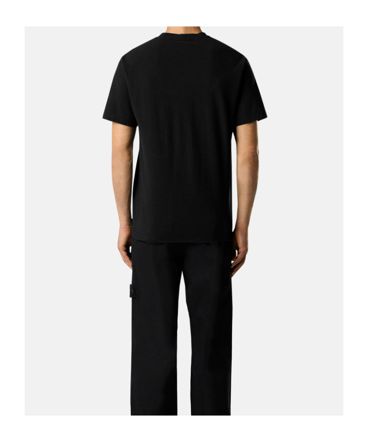 Stone Island Short-sleeve T-shirt In Black