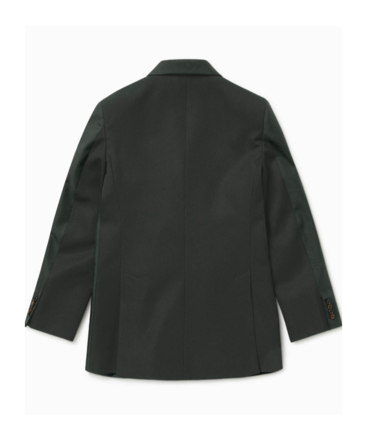 1989 Studio Double-breasted Blazer In Green