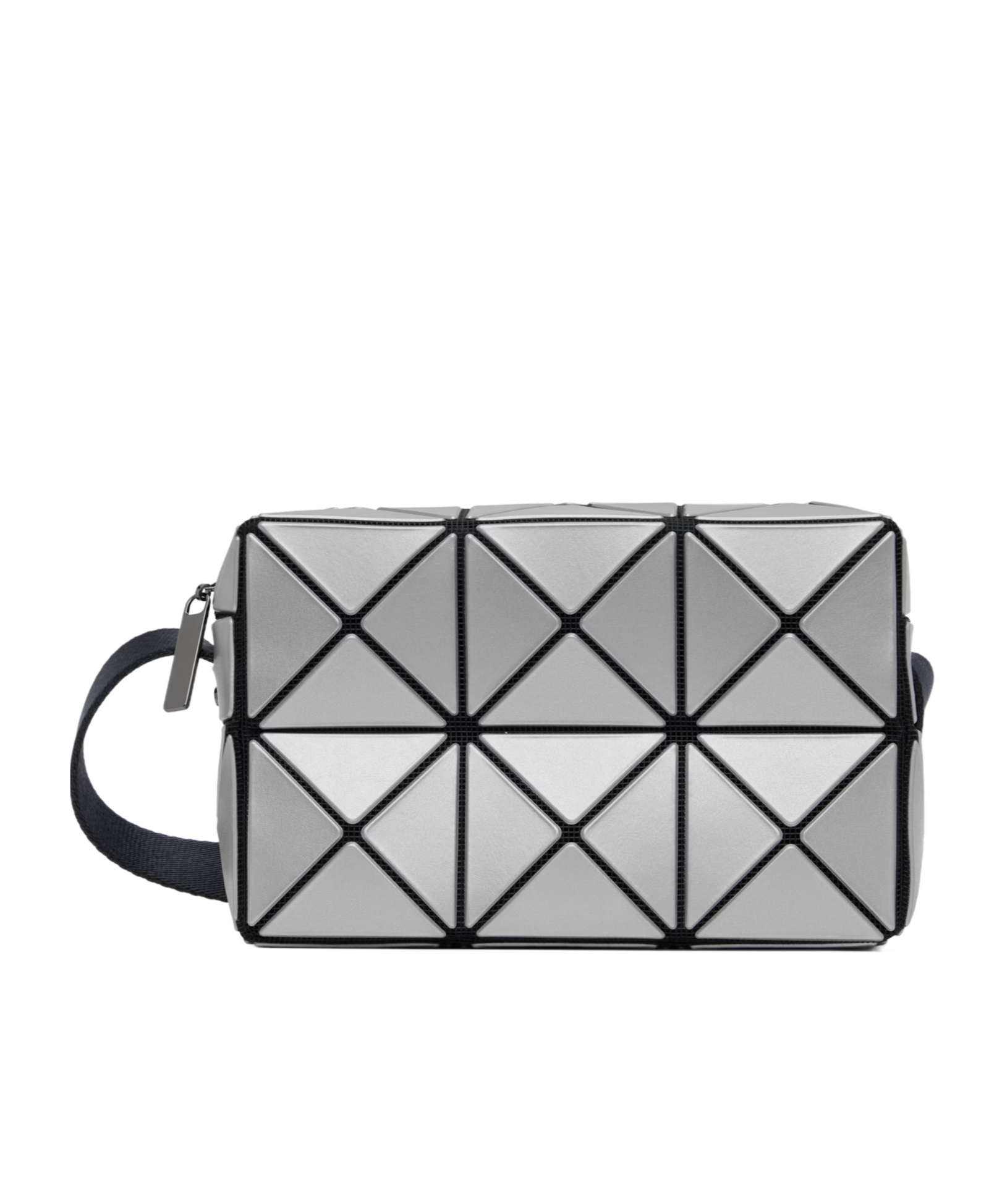 Bao Bao Issey Miyake Cuboid Geometric-panelled Tote Bag In Silver