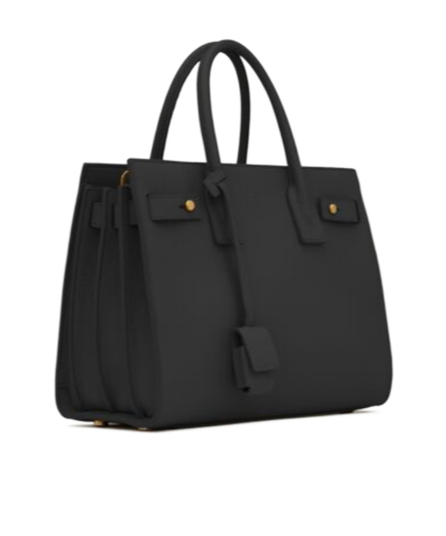 Saint Laurent Sac De Jour Tote Bag In Black